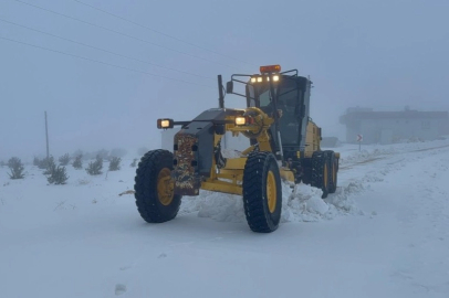 Şanlıurfa'da karla rekor mücadele