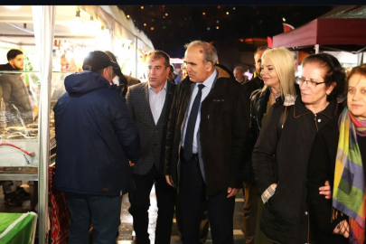 CHP Osmangazi İlçe Başkanı Raşit Gürbüz, Serap Özbay Eşliğinde Kavaklı Mahallesi Ramazan Sokağı’nı Ziyaret Etti