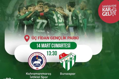 Nilüfer’de Bursaspor Maçı Dev Ekranda İzlenecek