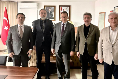 Kestel Belediye Başkanı Ferhat Erol Priştine’de Büyükelçiliği ziyaret etti