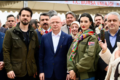 Bursa’da fetih coşkusu: Davut Gürkan sahadaydı