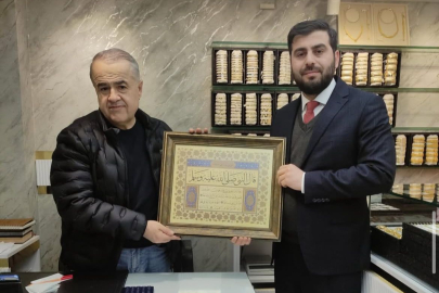 Harmancık Müftülüğü’nden hayırsever iş insanına teşekkür ziyareti