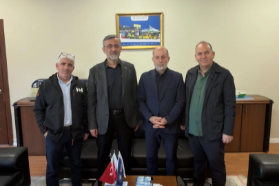 Kutbettin Bingölbalı’dan BURULAŞ Genel Müdürü Kürşat Çapar’a ziyaret