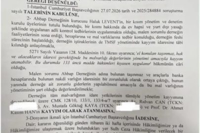 Ahbap Derneği’ne kayyım kararı