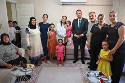 Bornova'da Başkan Eşki’den Doğanlar Mahallesi’ne ev ziyareti