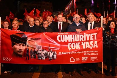 Balıkesir'de Cumhuriyet coşkusu yaşandı